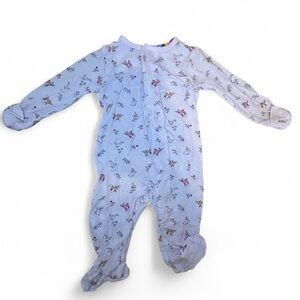 Magnetic Me 0-3 Months Like New Girl Blush Pink Animals Pajamas